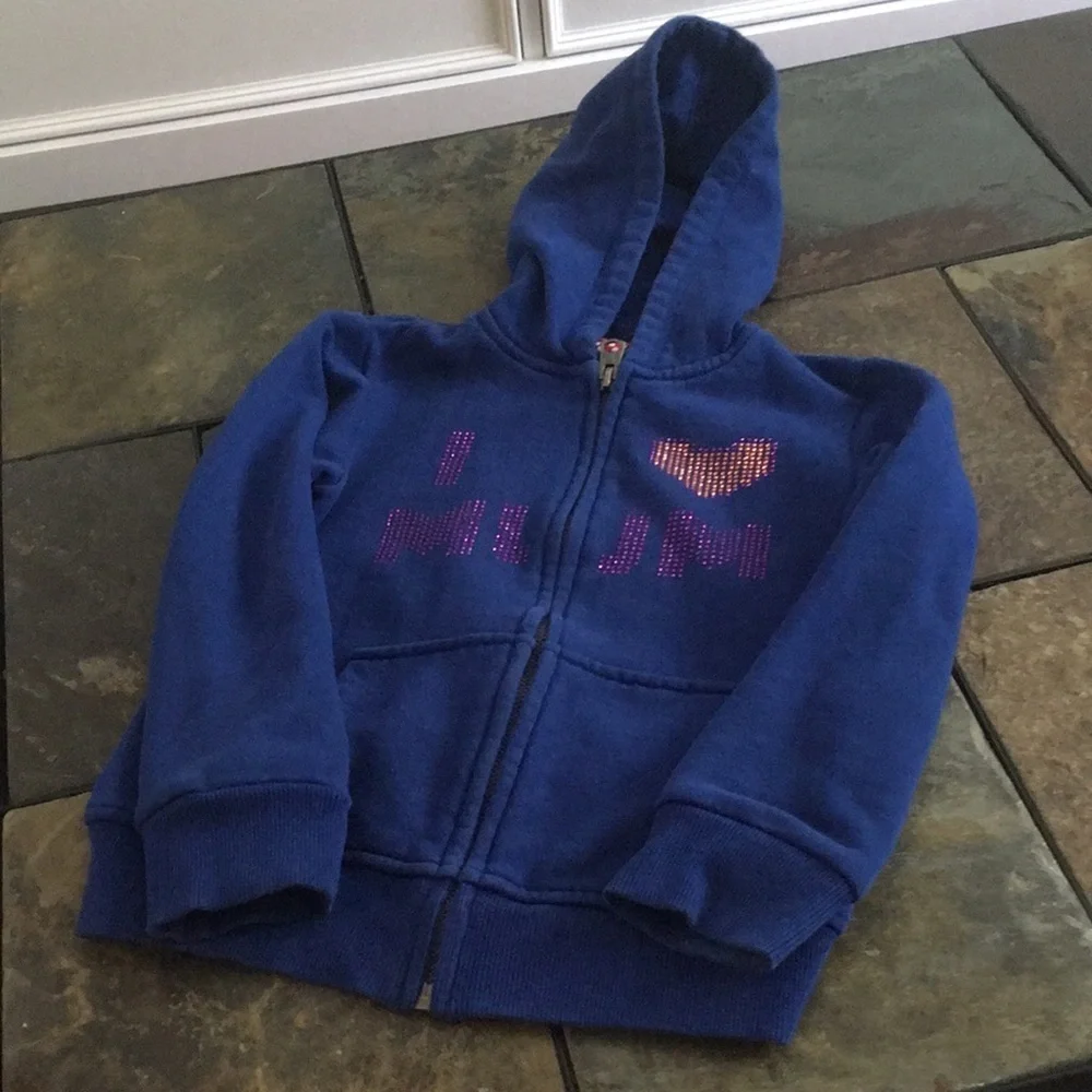 Disney Minnie mouse hooded jacket. Size small